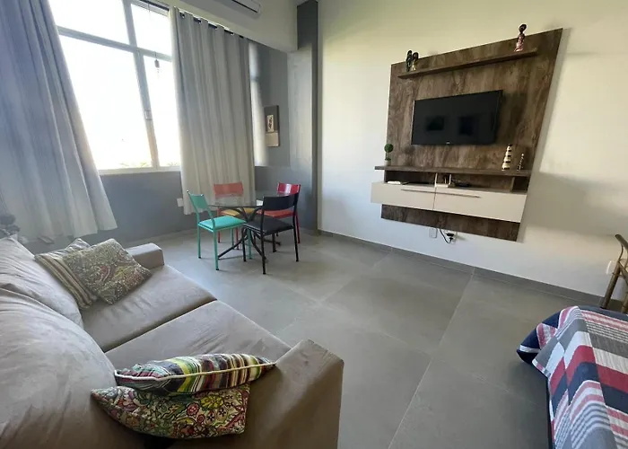 Confortável apto cama queen e sofá cama - COPACABANA Rio de Janeiro